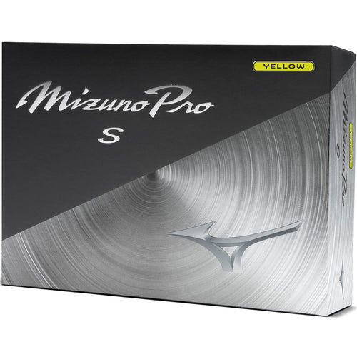 Mizuno Pro S Yellow Golf Balls