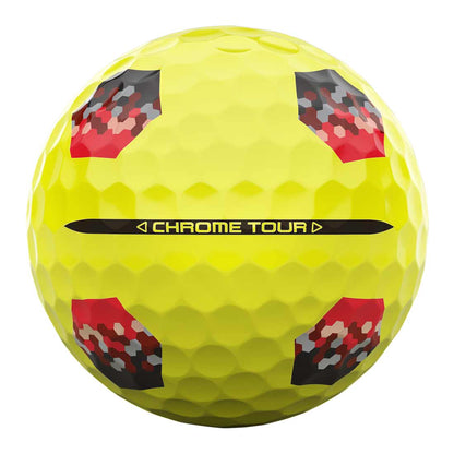 Callaway 2024 Chrome Tour TruTrack Yellow Golf Balls