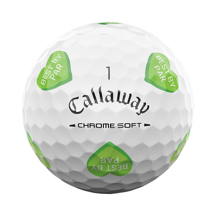 Callaway Chrome Soft Truvis Hearts Golf Balls