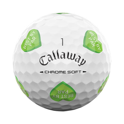 Callaway Chrome Soft Truvis Hearts Golf Balls
