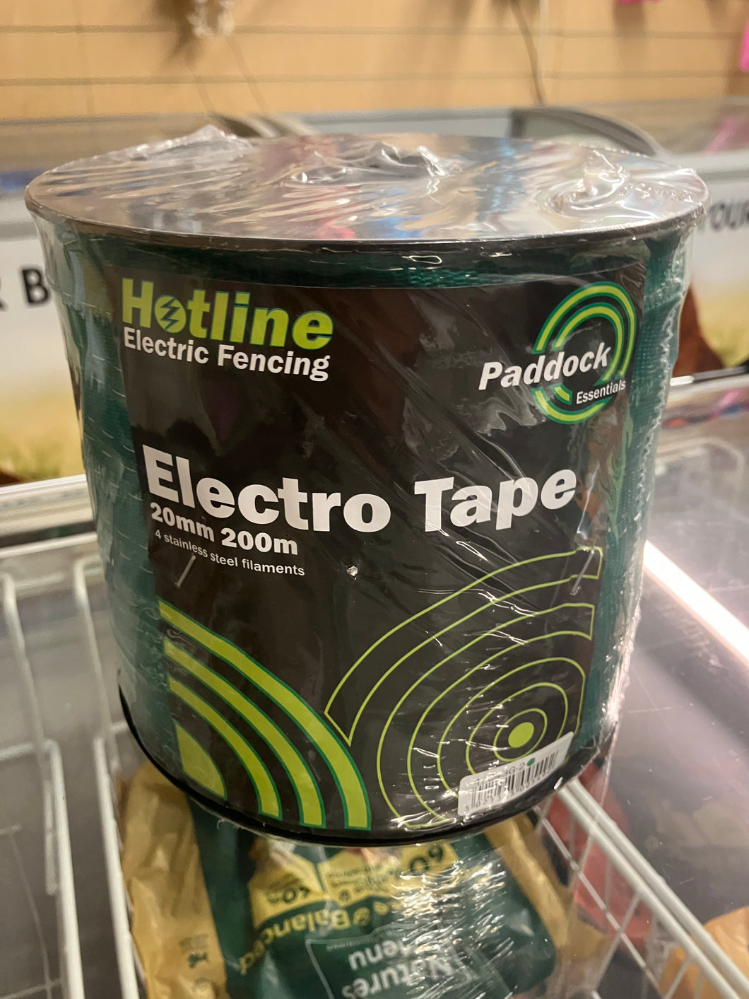 Hotline Paddock Tape 200mm Green