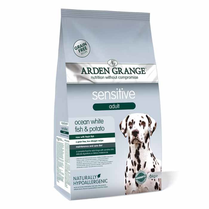 Arden Grange Dog Senstive White Fish & Potato 2kg - Forest Pet Supplies