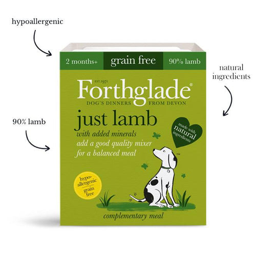 Forthglade Just Lamb Box 18 - Forest Pet Supplies