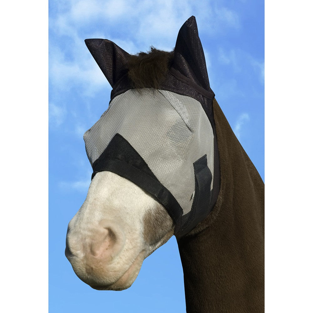 KM Elite Fly Mask No Nose XS (Small Pony/Weaning)