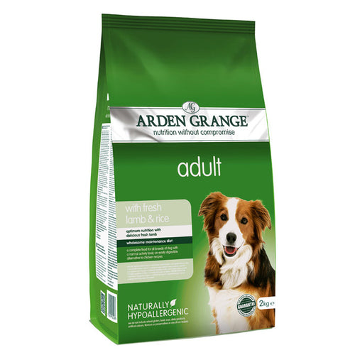 Arden Grange Dog Food Adult Lamb & Rice 2Kg - Forest Pet Supplies