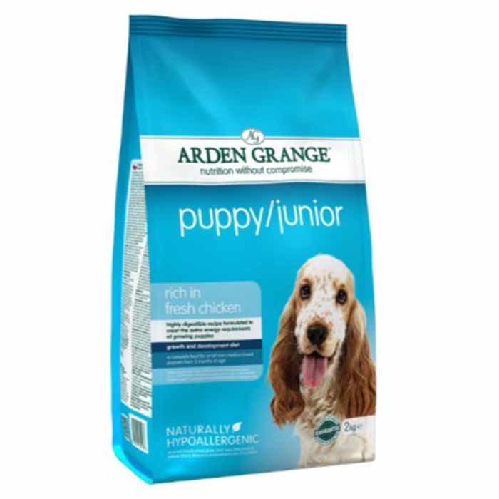 Arden Grange Dog Food Puppy/Junior Chicken & Rice 2Kg - Forest Pet Supplies