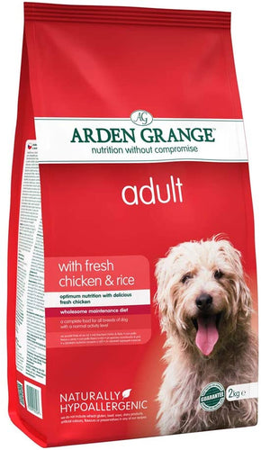 Arden Grange Dog Food Adult Chicken & Rice 12kg - Forest Pet Supplies
