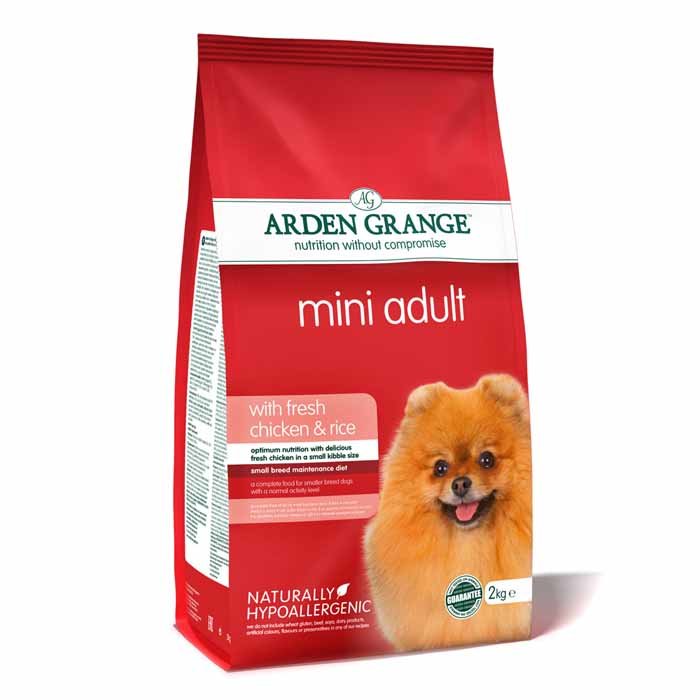 Arden Grange Mini Adult Chicken & Rice 2kg - Forest Pet Supplies