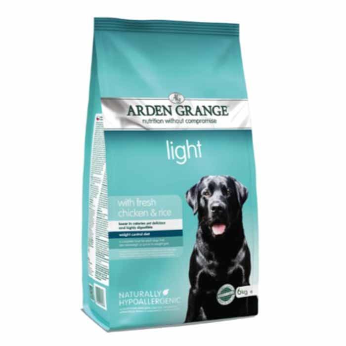 Arden Grange Dog Food Light Chicken & Rice 2kg - Forest Pet Supplies