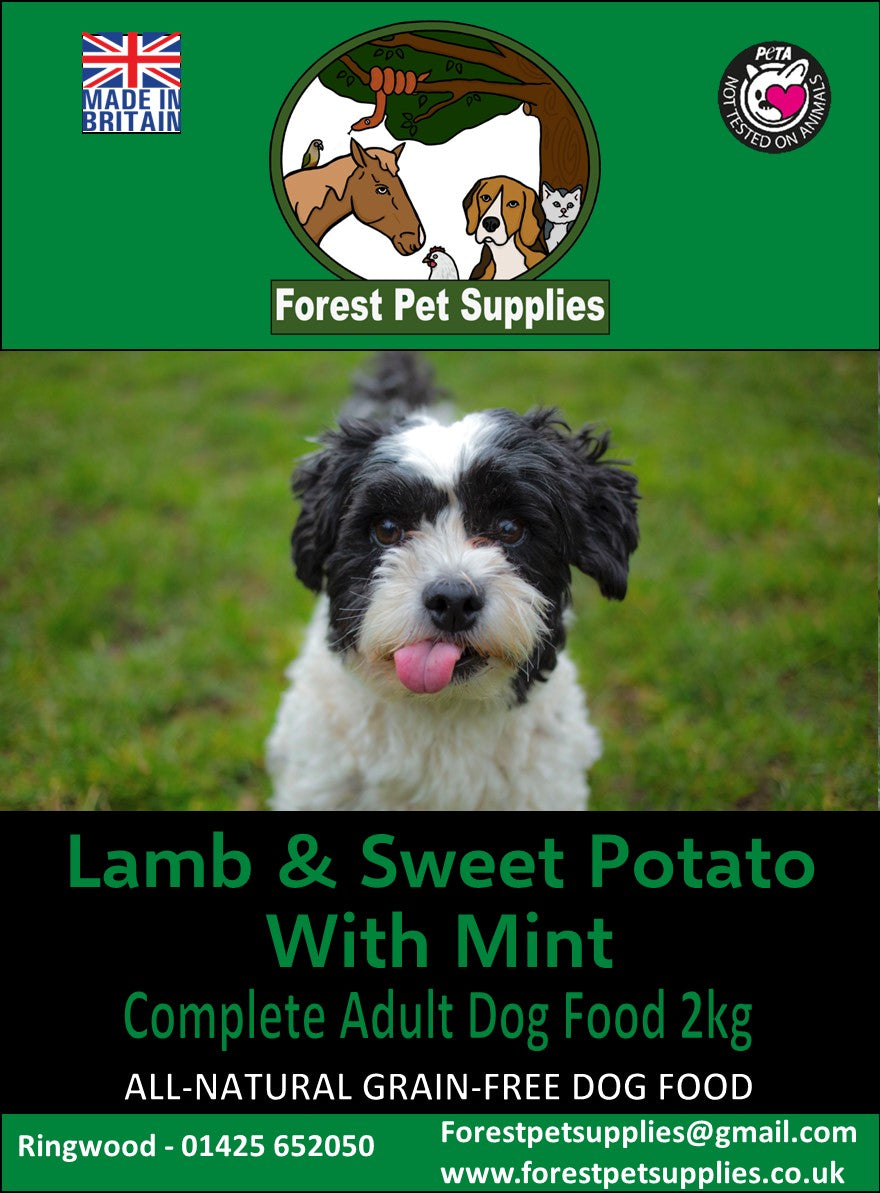 Forest Lamb and Sweet Potato with Mint 2kg