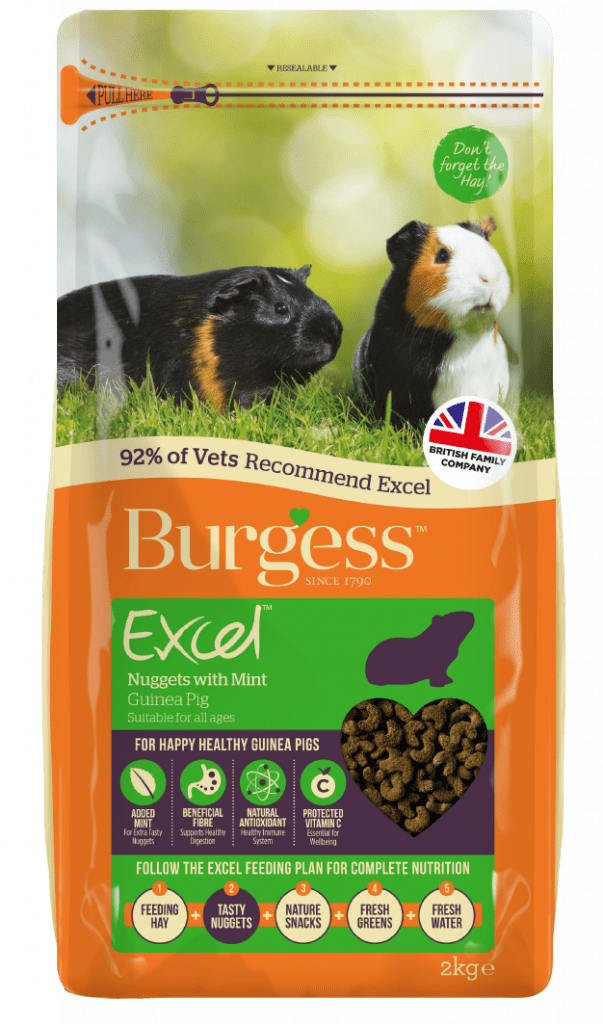 Burgess Excel Guinea pig nuggets 10kg