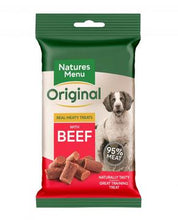 Load image into Gallery viewer, Natures Menu Meaty Treats Beef 60g
