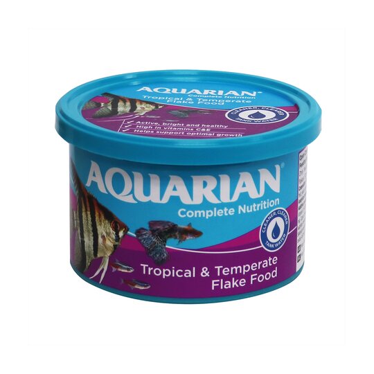 Aquarian Tropical Flakes Food 50g