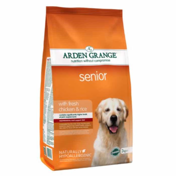Arden Grange Dog Food Senior Chicken & Rice 12Kg - Forest Pet Supplies