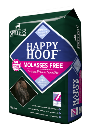 Spillers Happy Hoof Molasses Free 20kg - Forest Pet Supplies