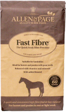 Allen and Page Fast Fibre 20kg - Forest Pet Supplies