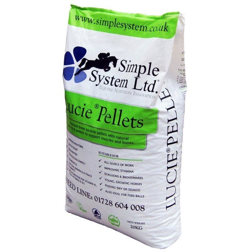 Simple Systems Organic Lucie Pellets 20kg - Forest Pet Supplies
