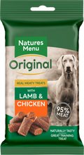 Load image into Gallery viewer, Natures Menu Meaty Treats Lamb and Chicken 60g
