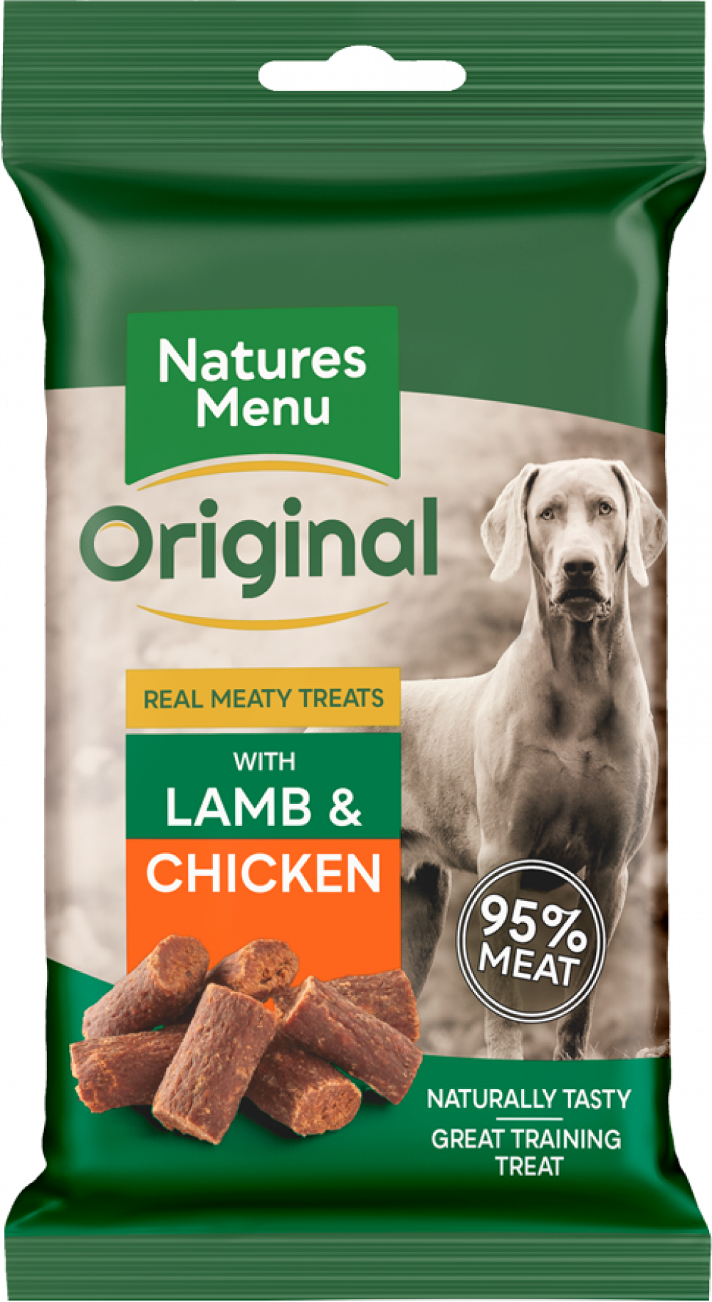 Natures Menu Meaty Treats Lamb and Chicken 60g