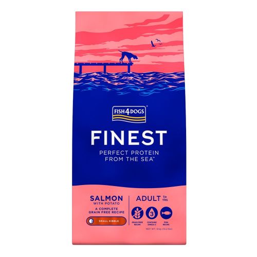 Fish4Dogs Salmon Adult Small Kibble 1.5kg - Forest Pet Supplies